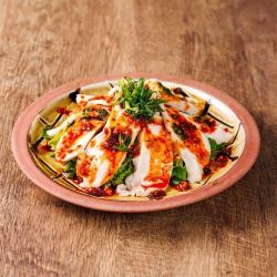 ローストチキンの棒棒鶏風