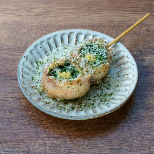 九条葱チーズ巻き