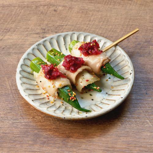 オクラ 梅くらげ