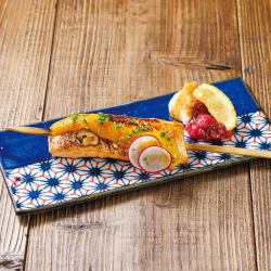 サーモンハラス焼き