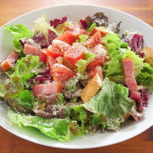 Seasonal Caesar salad