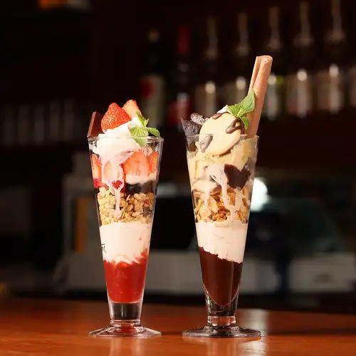 【食後のスイーツ】パフェメニュー◆夜カフェ利用に最適！