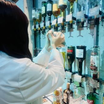 【1h】カクテルづくり体験&飲み放題5000円(ゴールドプラン)