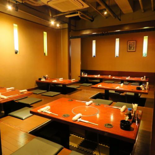 We can accommodate various parties such as 8, 16, and 38 people.If you add table seats, you can host a banquet for up to 50 people.Banquets from small to large scale are possible.(Maximum 48 people)