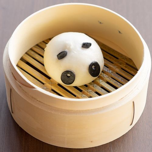 Panda bun (meat bun) (1 piece)