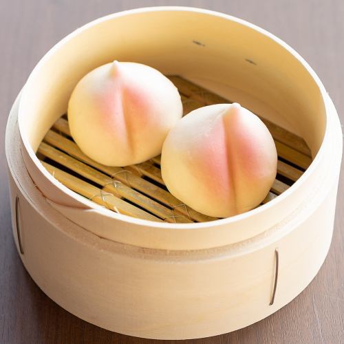 桃子饅頭（2個）