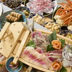 食べ放題【蟹しゃぶ贅沢】蟹・牛豚しゃぶ×寿司・海鮮全90品食べ放題⇒蟹すきしゃぶしゃぶ