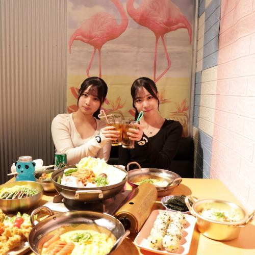 不如辦一次女生聚會,一起品嚐時下流行的韓國料理?