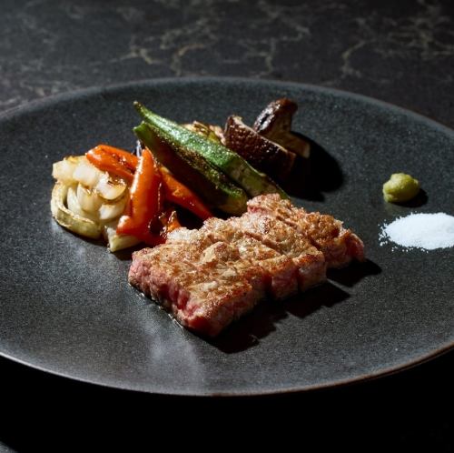 特選黒毛和牛ステーキランチ[赤身] 80g