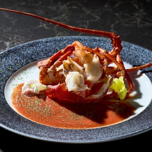 （要予約）伊勢海老の鉄板焼