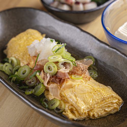 たこ明のだし巻き