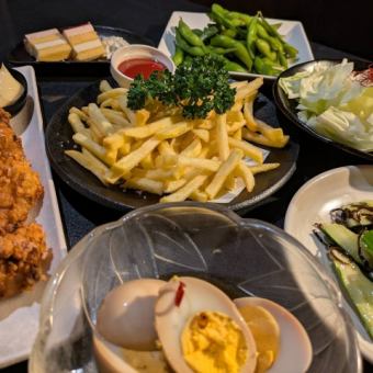 コスパ最強！のんべえコース×2H飲み放題付全7品税込3,000円★完全個室確約★