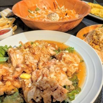 GW限定！生ビール付き2ｈ飲み放題　【GW特別コース】　全7品税込3，５００円　★完全個室確約★