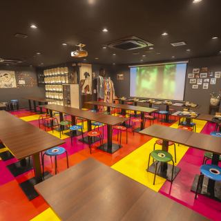 宴会利用にも最適！広々としたスペースと豊富なメニューをご用意。大人数での集まりにも対応可能。コース料理や飲み放題プランもあり、様々なシーンに合わせてご利用いただけます。楽しいひとときをお過ごしください♪