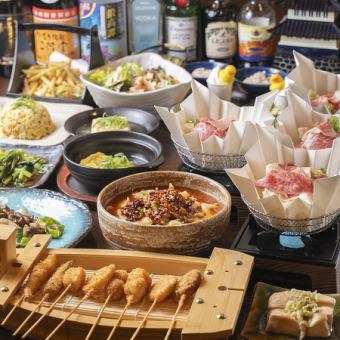 【◆宴会コース3500円(税込)全8品飲み放題付】