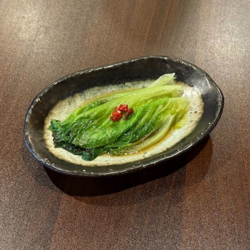 レタスの湯引き