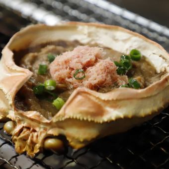 かにみそ甲羅焼