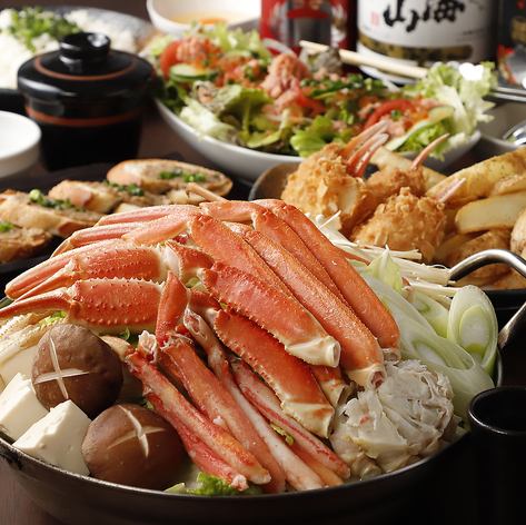 贅沢、旨み濃厚かに鍋。門前仲町さいとうで味わう旬の幸