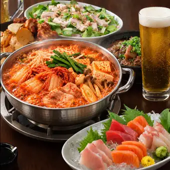 《Flower Course》Standard banquet course with 8 dishes ◆ 2.5 hours all-you-can-drink included ♪ 6450 yen → 5450 yen