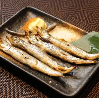 炙り子持ちししゃも