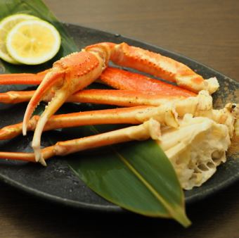 本ズワイ茹でかに