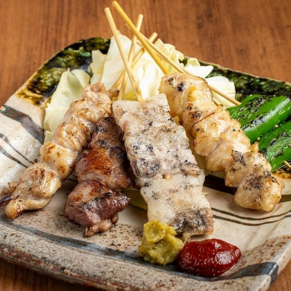 【炉端料理】魚介・肉・野菜の食材本来の旨みを活かし、炉端の炭火で豪快に