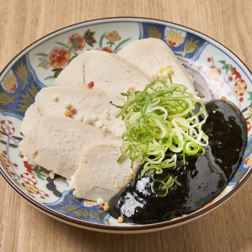 よだれ鶏 黒胡麻担々