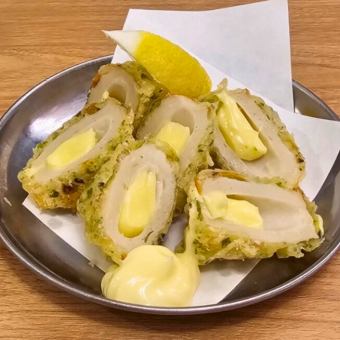 ちくわチーズ磯辺揚げ