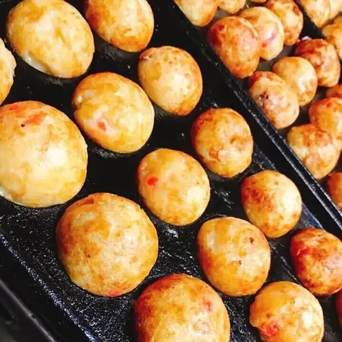 香ばしい風味が魅力の揚げたこ焼き！おすすめ♪