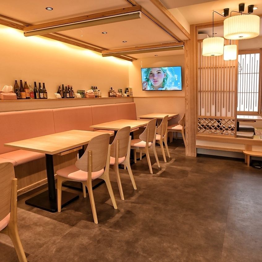 落ち着ける空間で最高のお料理とお酒をご堪能ください♪