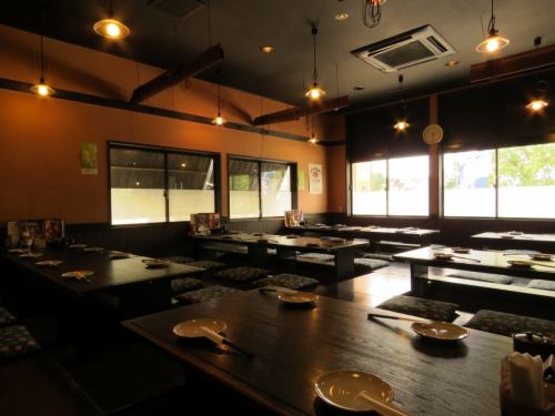 Spacious kotatsu tatami room