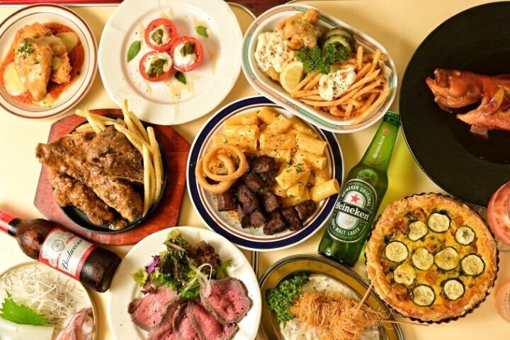 オーナーである漁師直仕入れの食材が楽しめるアメリカンダイナー風の気取らない酒場♪