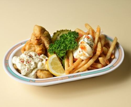 【新感覚の魚フライ◎】≪Knowry's Fried Fish≫550円(税込)濃厚ソースが絶品！