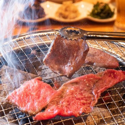 【午餐套餐】豪華午餐♪和牛握壽司、5種精選烤肉等…共11道菜品4,400日元