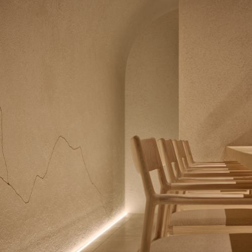 左官の技が光る上質空間