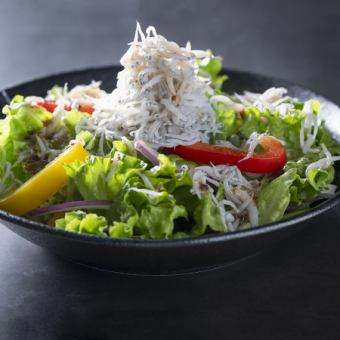 Whitebait salad