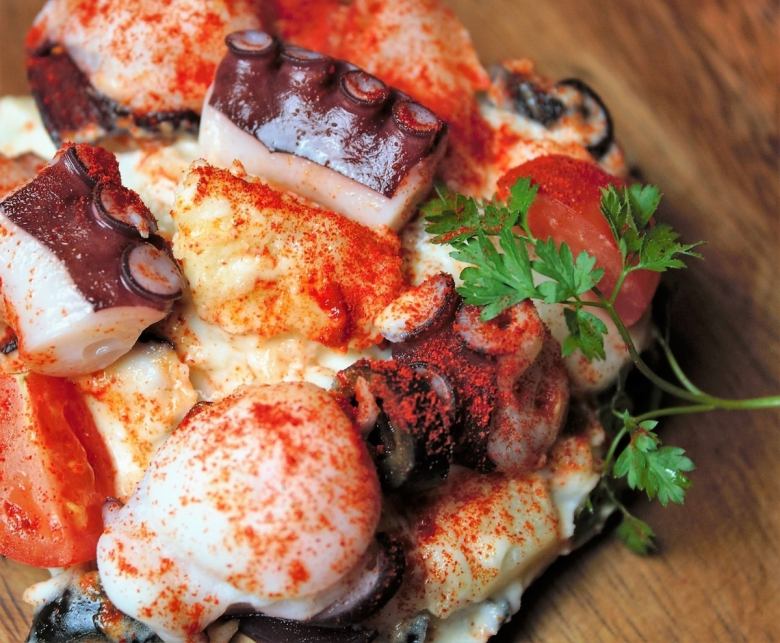 Galician-style octopus and potatoes S