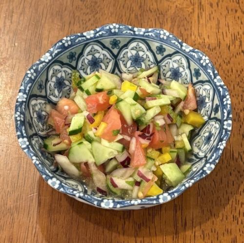 We offer a constantly changing menu of dishes learned from travelers around the world.