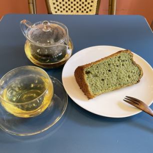 Wildflower chiffon cake