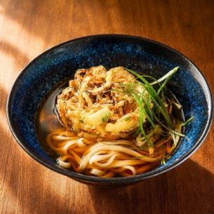 特大かき揚げうどん