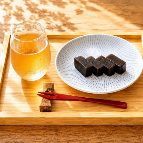 野草羊羹 野草茶セット