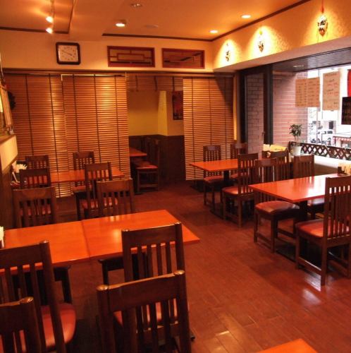 The spacious restaurant is recommended for various parties! Up to 50 people ◎