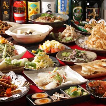 ◆2小时无限畅饮+67种非常满意的菜肴无限畅饮◆ 3,828日元 *当天可以！