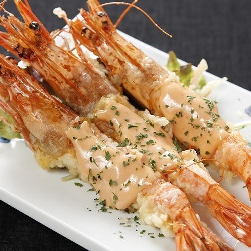 丸ごと一匹エビマヨ