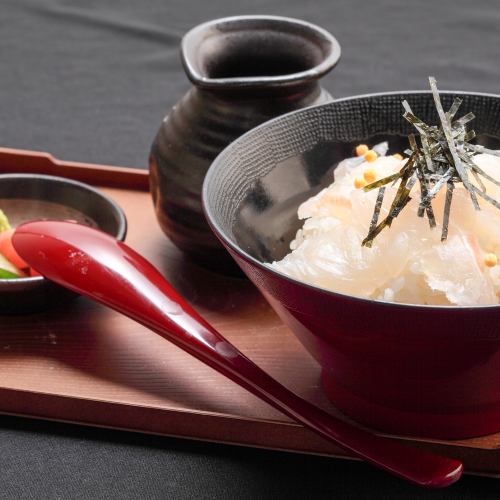 ざるそば/鯛茶漬け