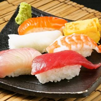 厳選お寿司６貫盛り合わせ