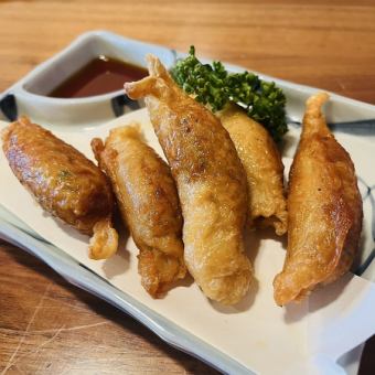 とり皮ぎょうざ