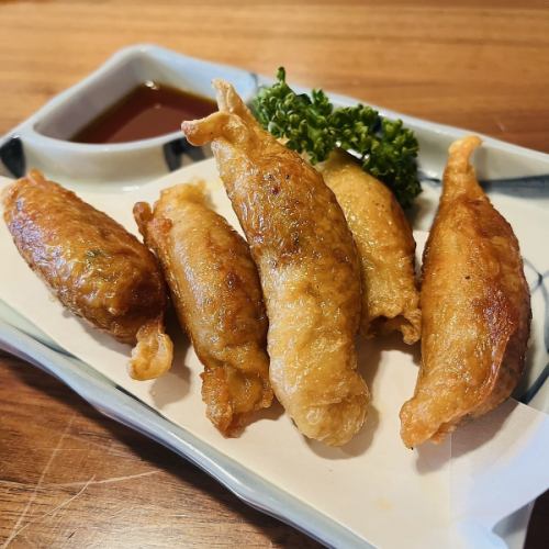 とり皮ぎょうざ