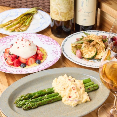 Enjoy creative Italian cuisine made with home-grown vegetables.