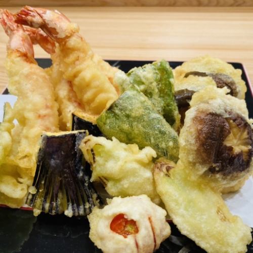 Assorted tempura